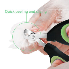 PETMGCOO safety-guard-feature prevents nicks during nail trimming