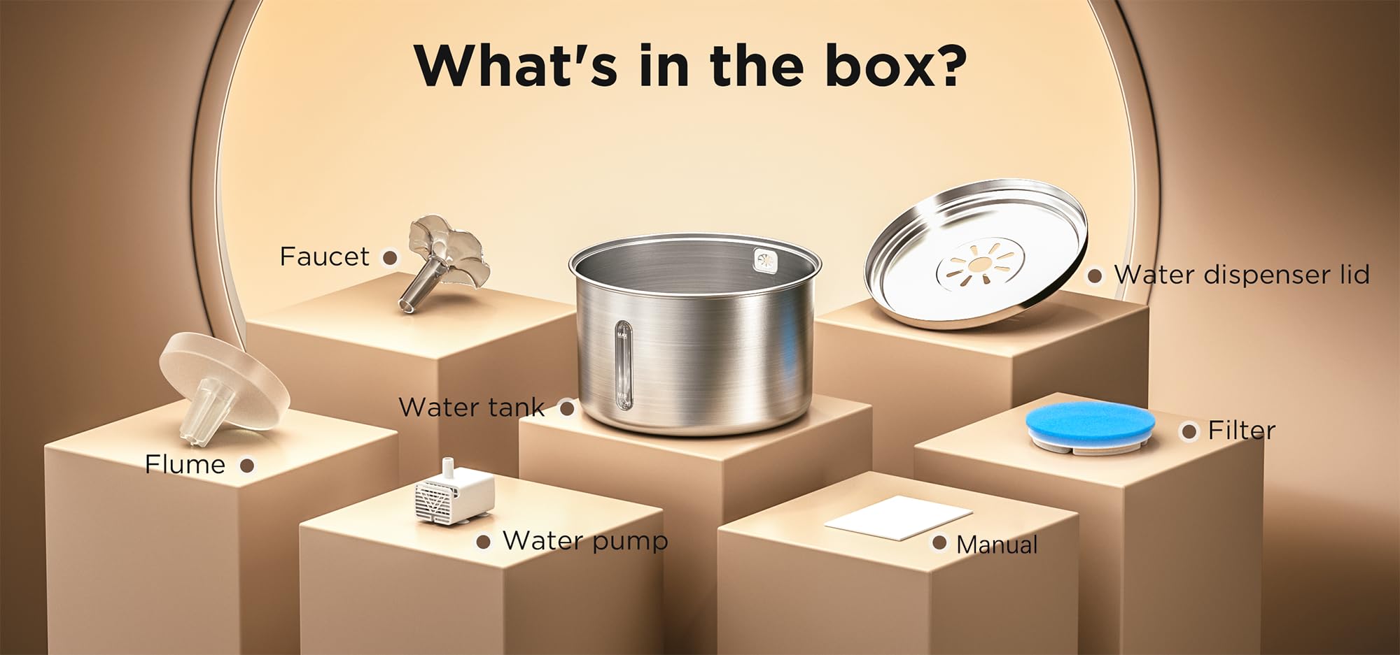 PetMuch hydration friendly design supports cats and small dogs with steady water flow.
