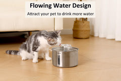 PetMuch 102oz capacity fountain reduces refill frequency for busy households.