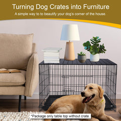 Petmystify Aluminum Folding Topper shows lightweight, durable construction for quick setup.