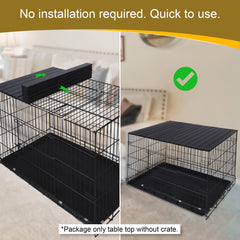 Petmystify Crate Topper magnets keep items stable and prevent slipping.