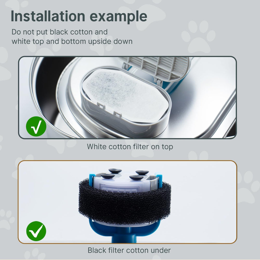 PetNeizance pre-filter sponges extend filter life and water clarity