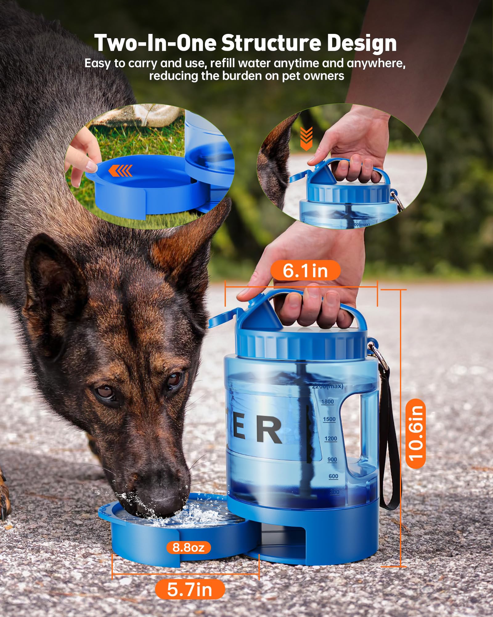 PETNF food-grade durable material for active dogs
