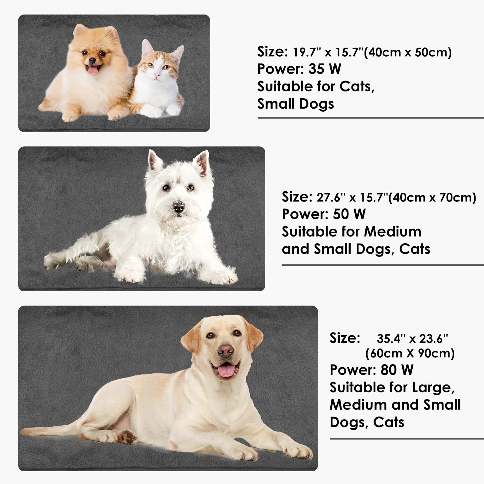 PETNF bonus soft flannel cover adds warmth and protection.