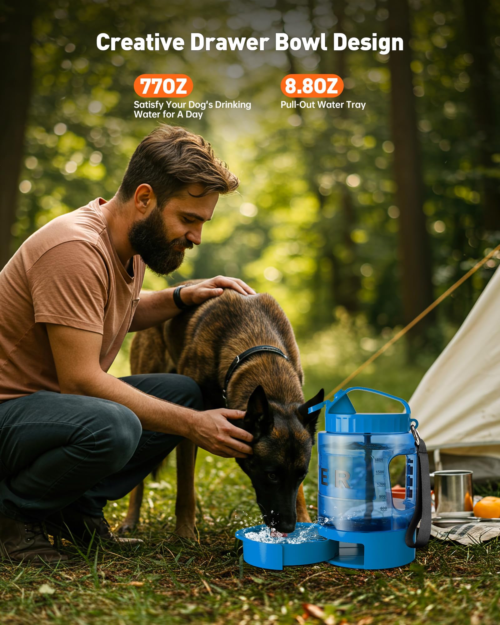 PETNF wide-mouth design fits ice cubes for cooling water