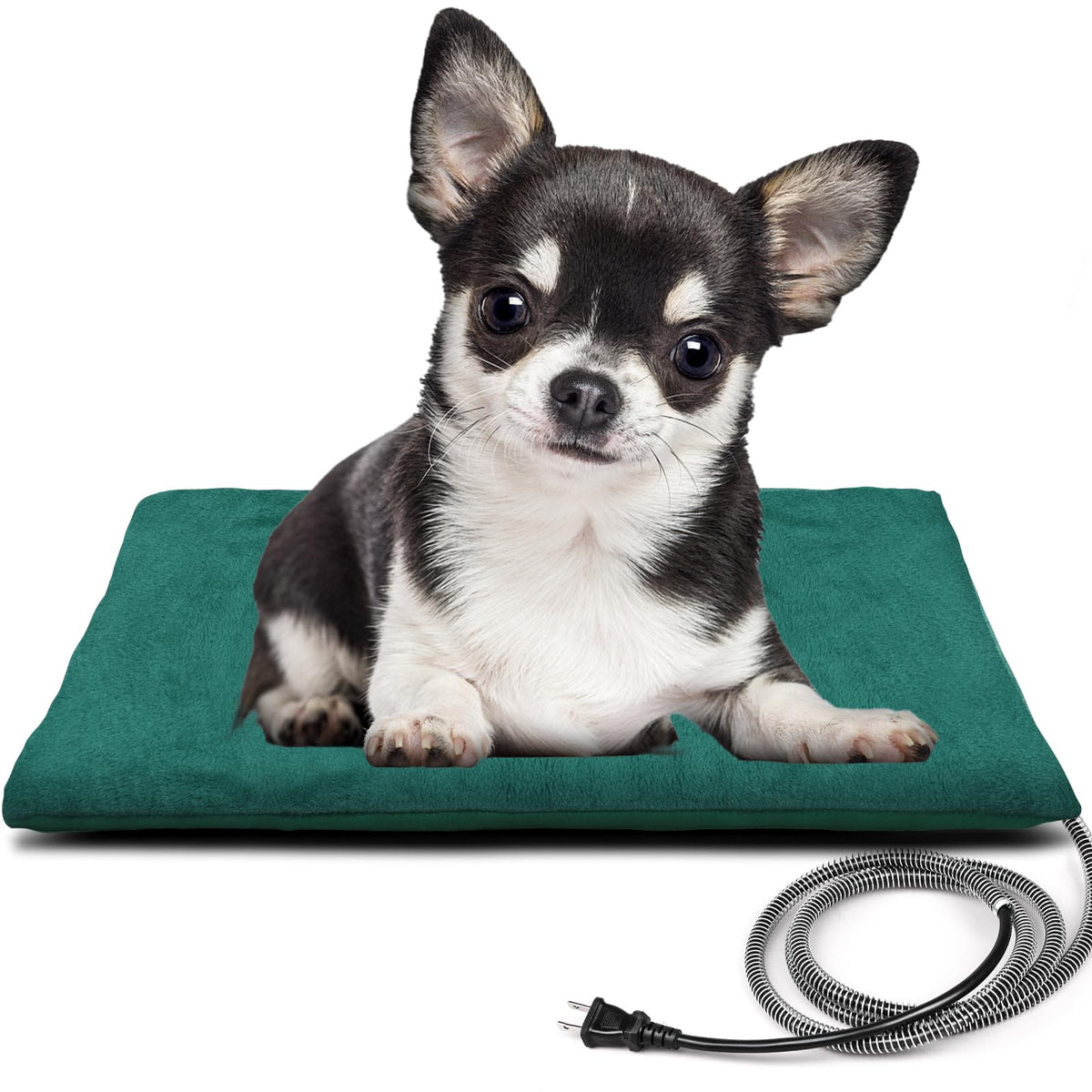 PETNF outdoor heated pet bed with waterproof cover shows cozy shelter for outdoor cats
