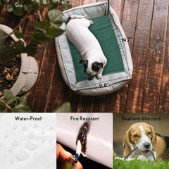 PETNF IP67 waterproof feature keeps the pad protected in wet environments