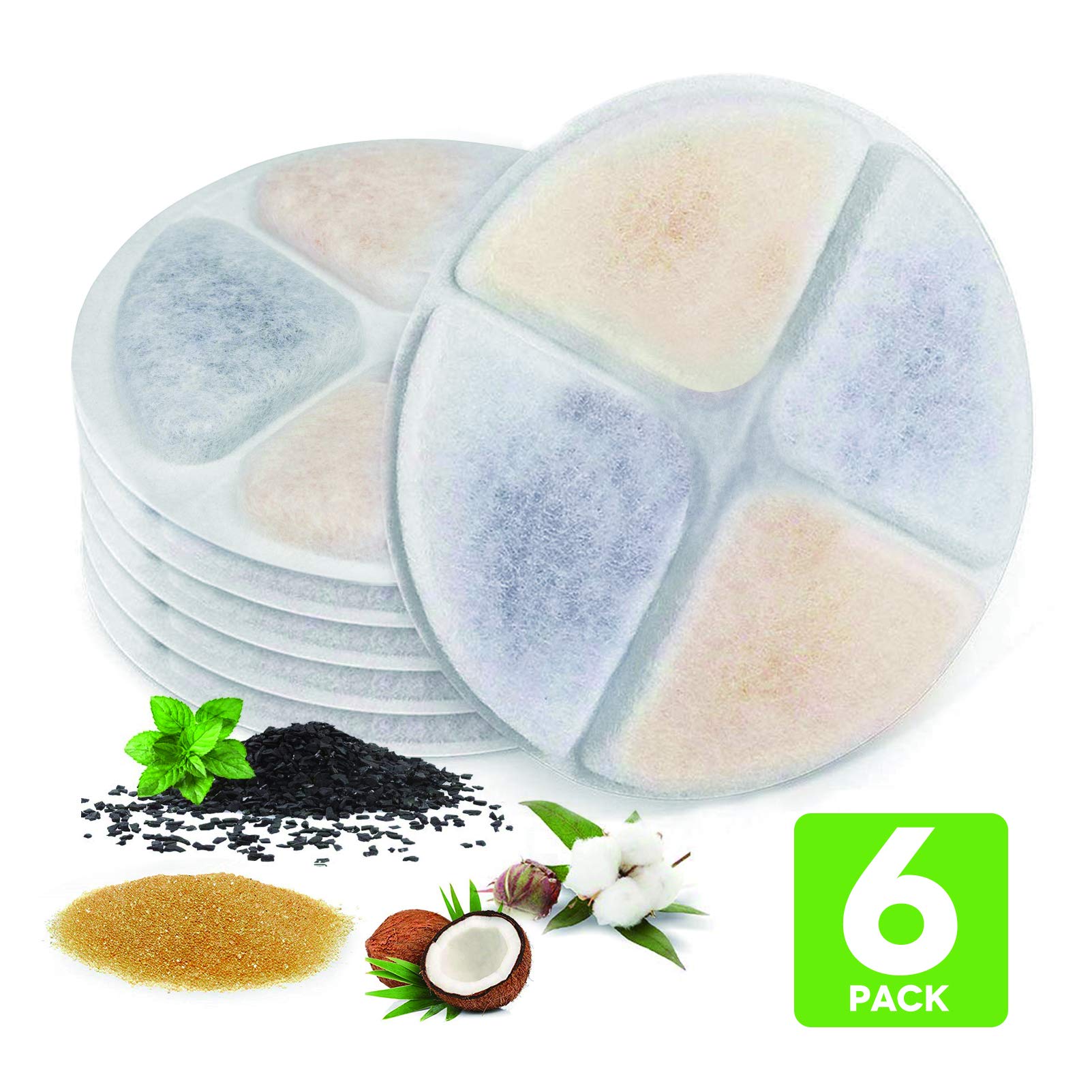 PETNF soak-before-use tip to prevent carbon dust and keep water clean
