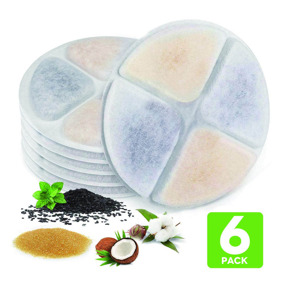 PETNF soak-before-use tip to prevent carbon dust and keep water clean