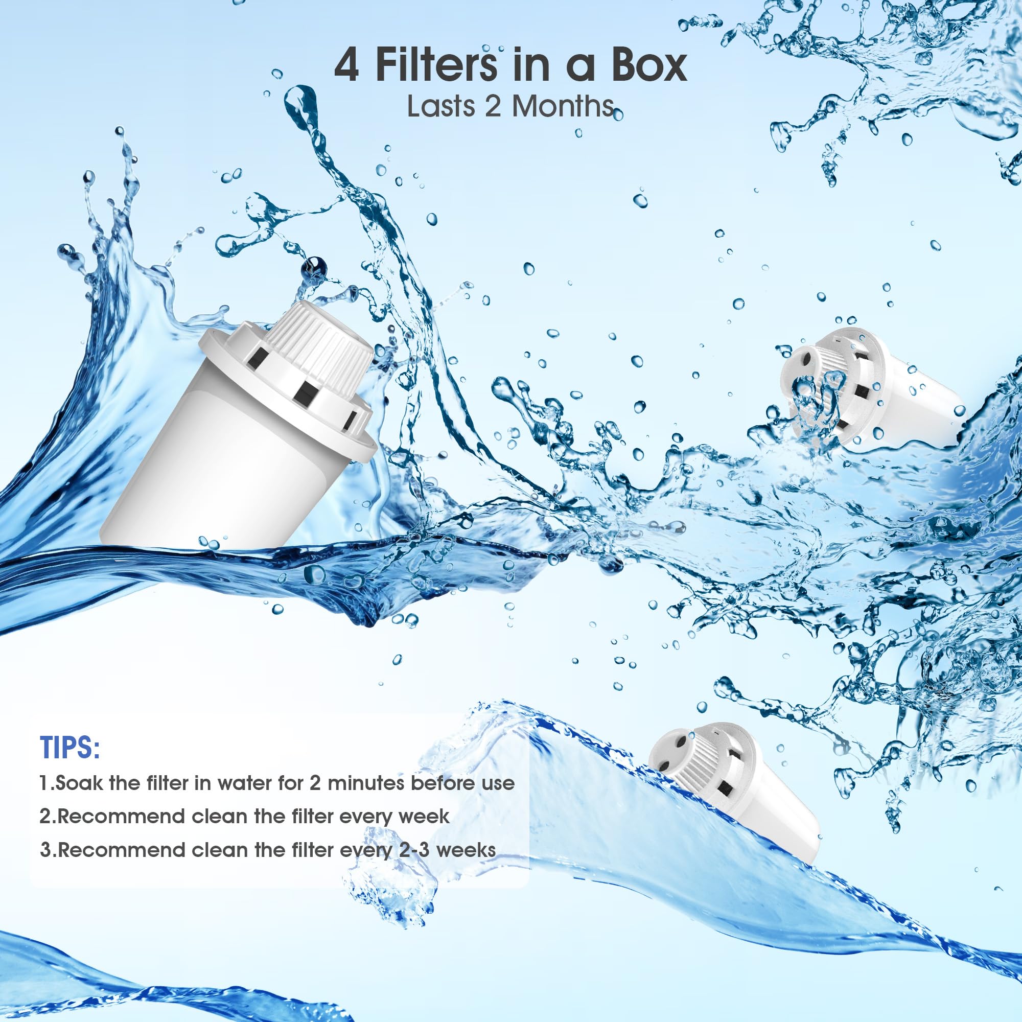 PETNF replacement includes two sponges to enhance filtration