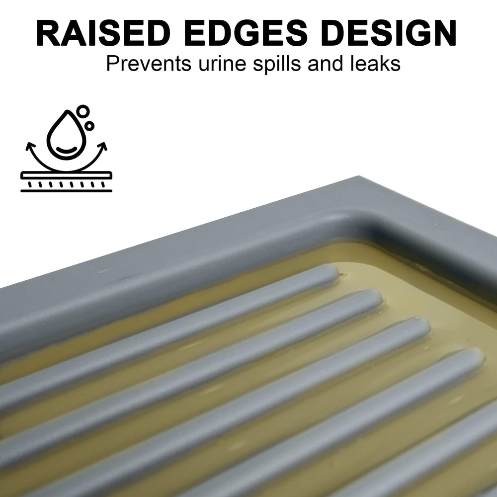 PetNova waterproof edges image highlights urineproof surface protecting floors