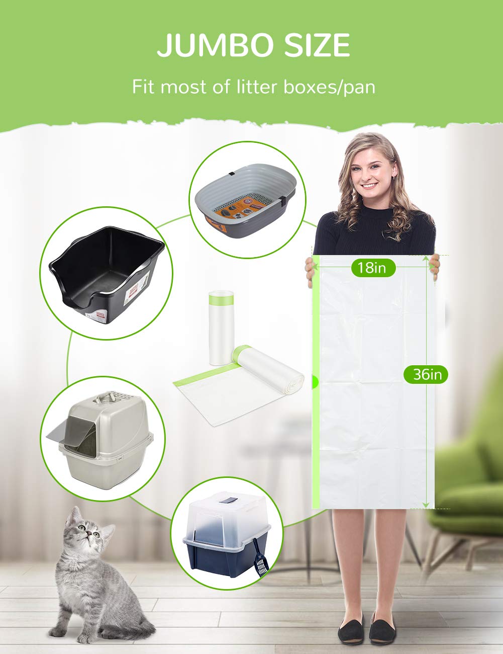 PETOCAT easy cleanup steps demonstrate fast weekly litter changes.