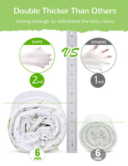 PETOCAT heavy-duty 2mil liner resists tearing and moisture.