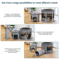 PETOCAT waterproof bottom enclosure keeps floors clean during pet activities