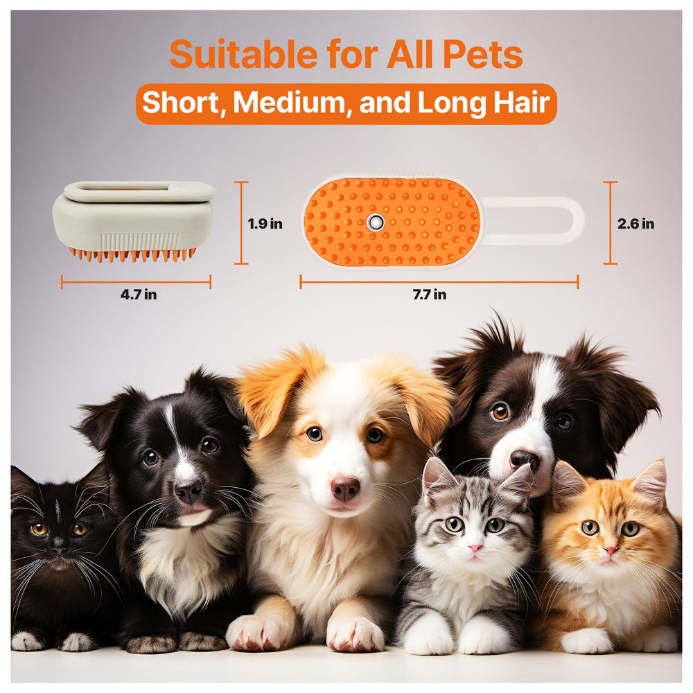 PETOMET ultra-quiet motor reduces stress during pet grooming.