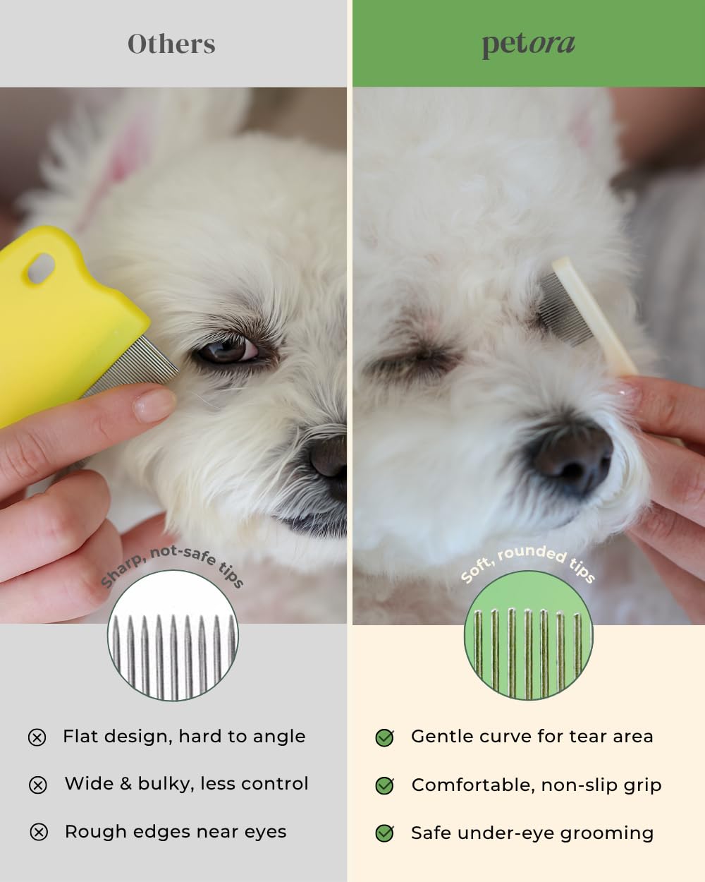 Petora BRUSH ON ME durable stainless teeth for lasting pet care
