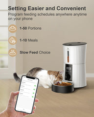 Petory feeder hopper open view shows easy cleaning and refilling