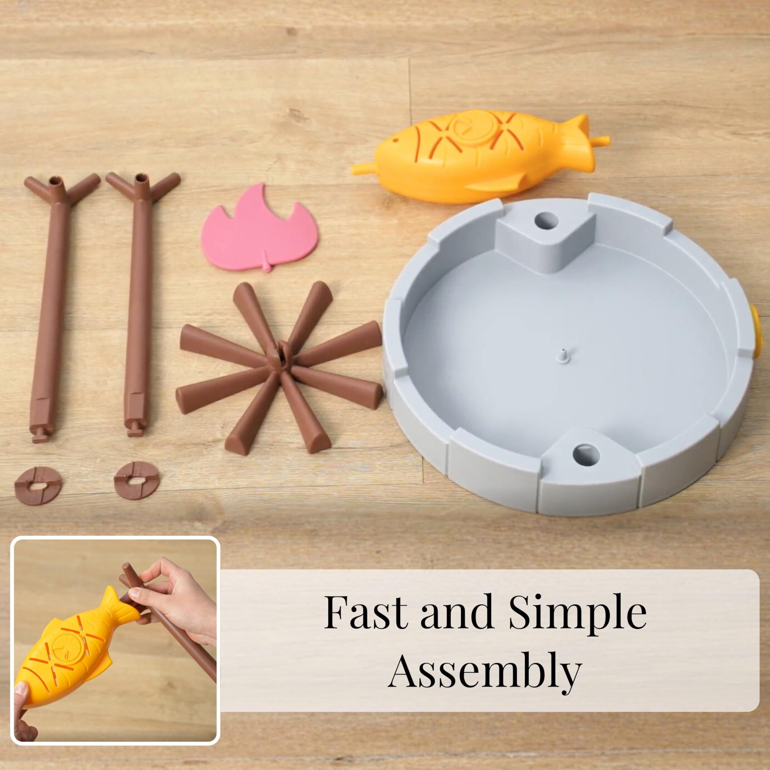 PetPals Grilled Fish cat toy adjustable snack size suits a variety of treats.