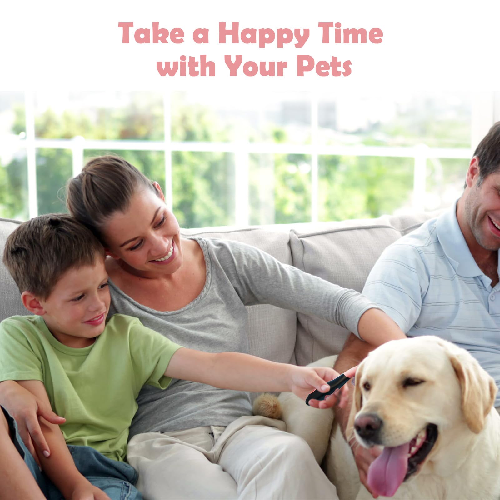 PETPAWJOY Small Pet Brush—gentle grooming for rabbits and small companions.