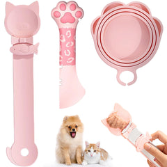 PETPAWLOVELY cat can lid airtight seal keeps wet food fresh between meals.