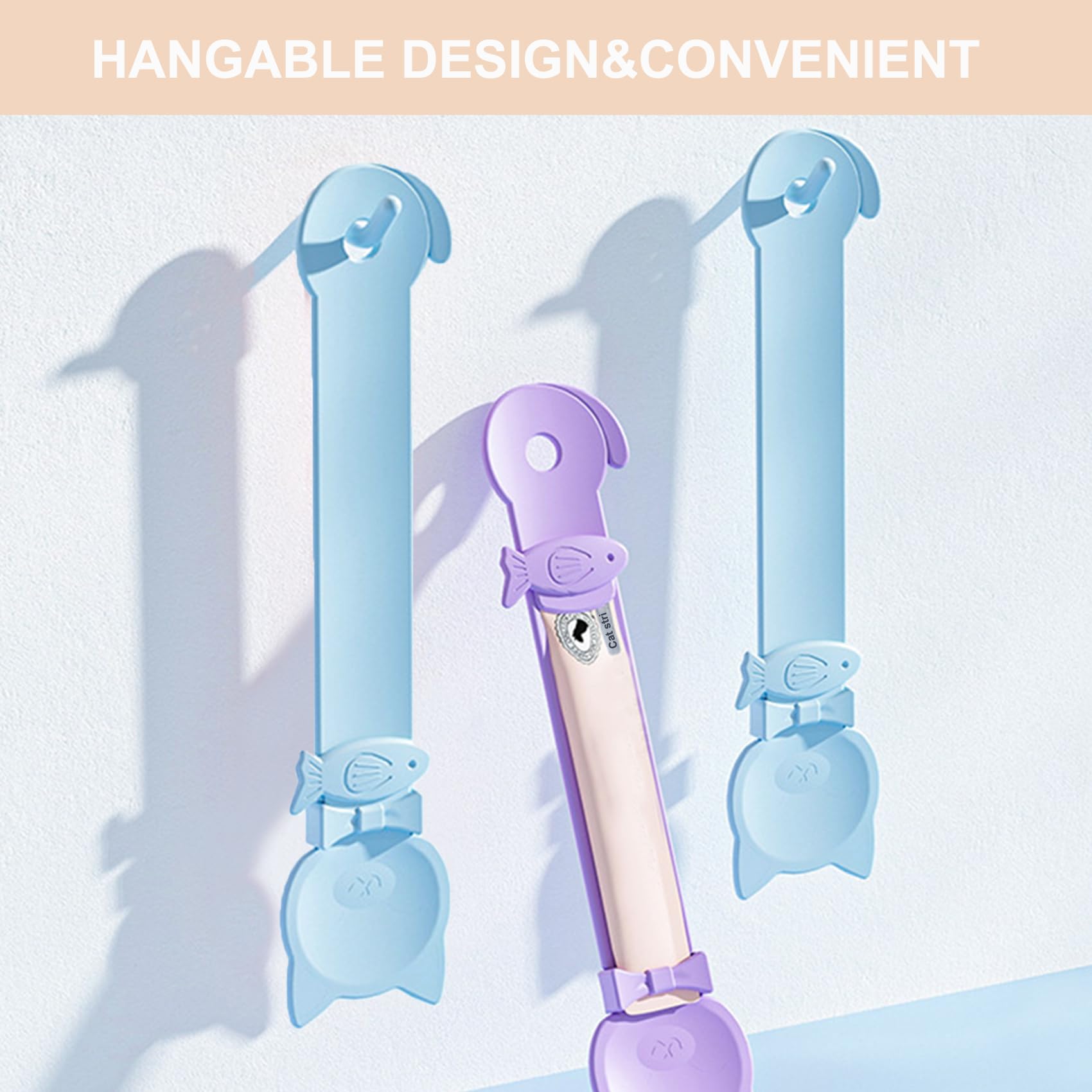 PETPAWLOVELY cat spoon-hanging-hole for storage