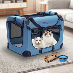 Petprsco travel crate interior view showing space and visibility
