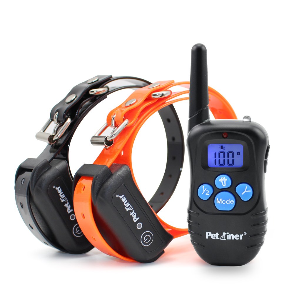 Petrainer Training Collar waterproof receiver during outdoor training for durable performance