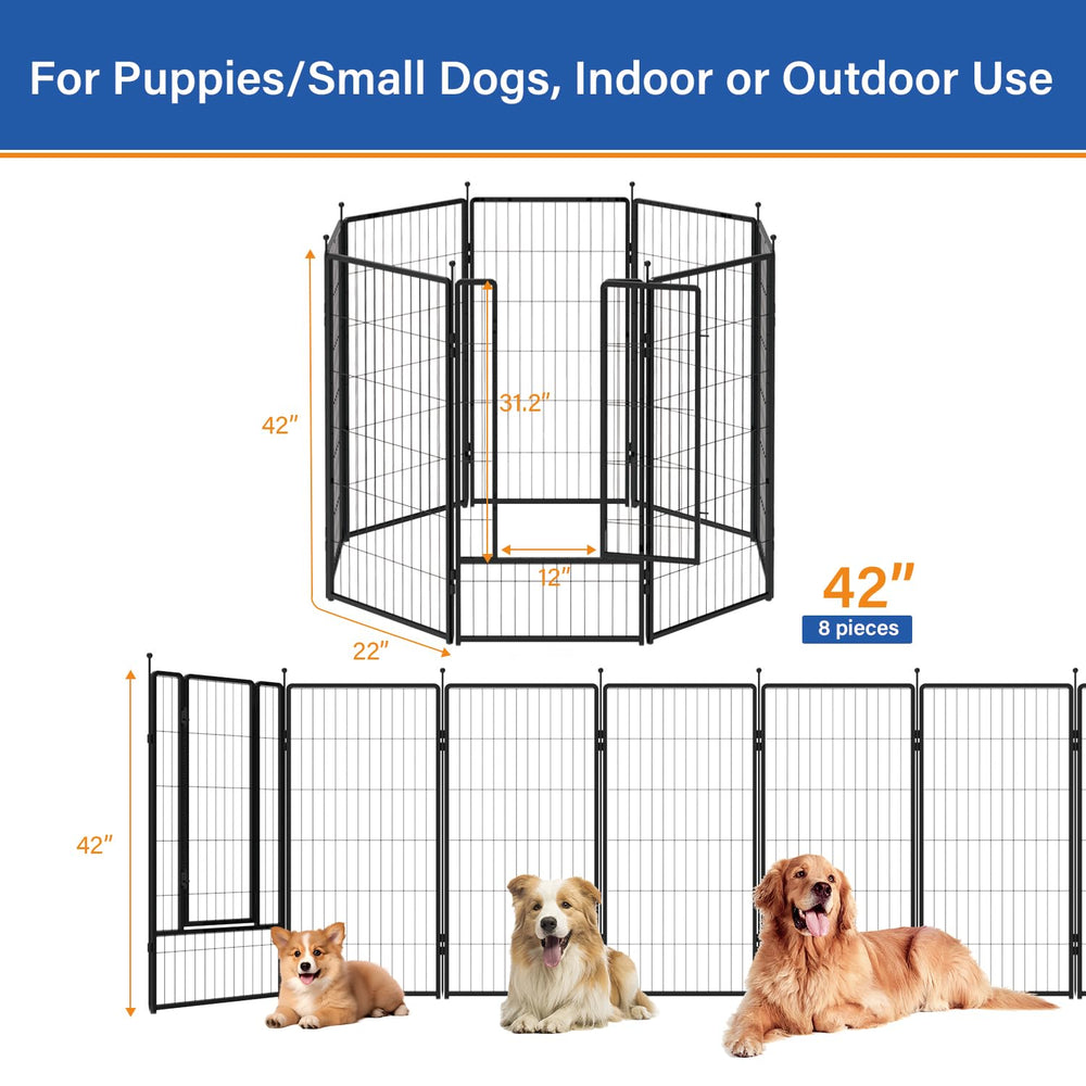 PETREEK ground stakes secure the playpen for stable outdoor setup