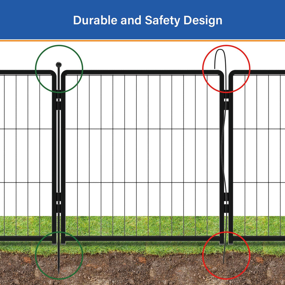 PETREEK heavy duty metal construction withstands weather and dogs