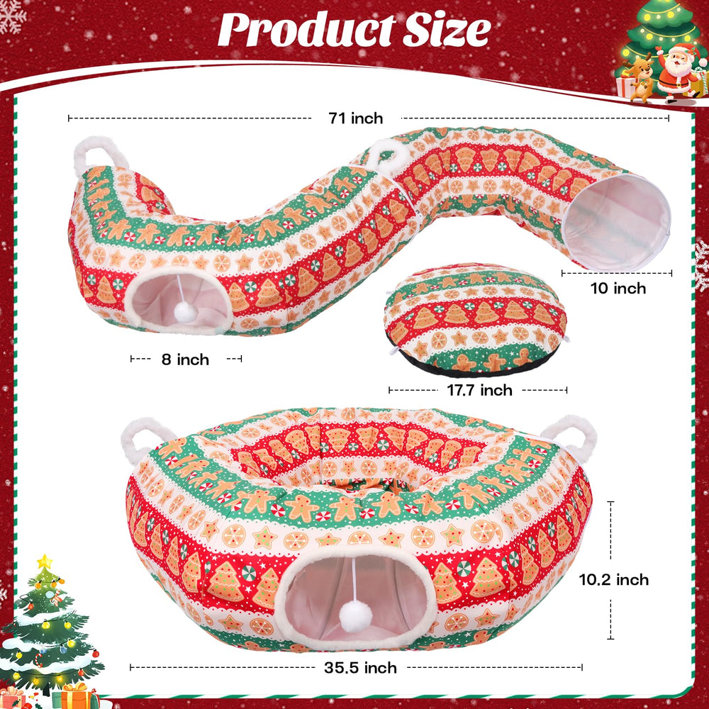 Petrendy Cat Tunnel durable steel-frame shot underscores stability during active play.