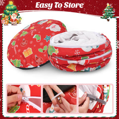 Petrendy cat tunnel steel frame offers stable, safe play under the tree.