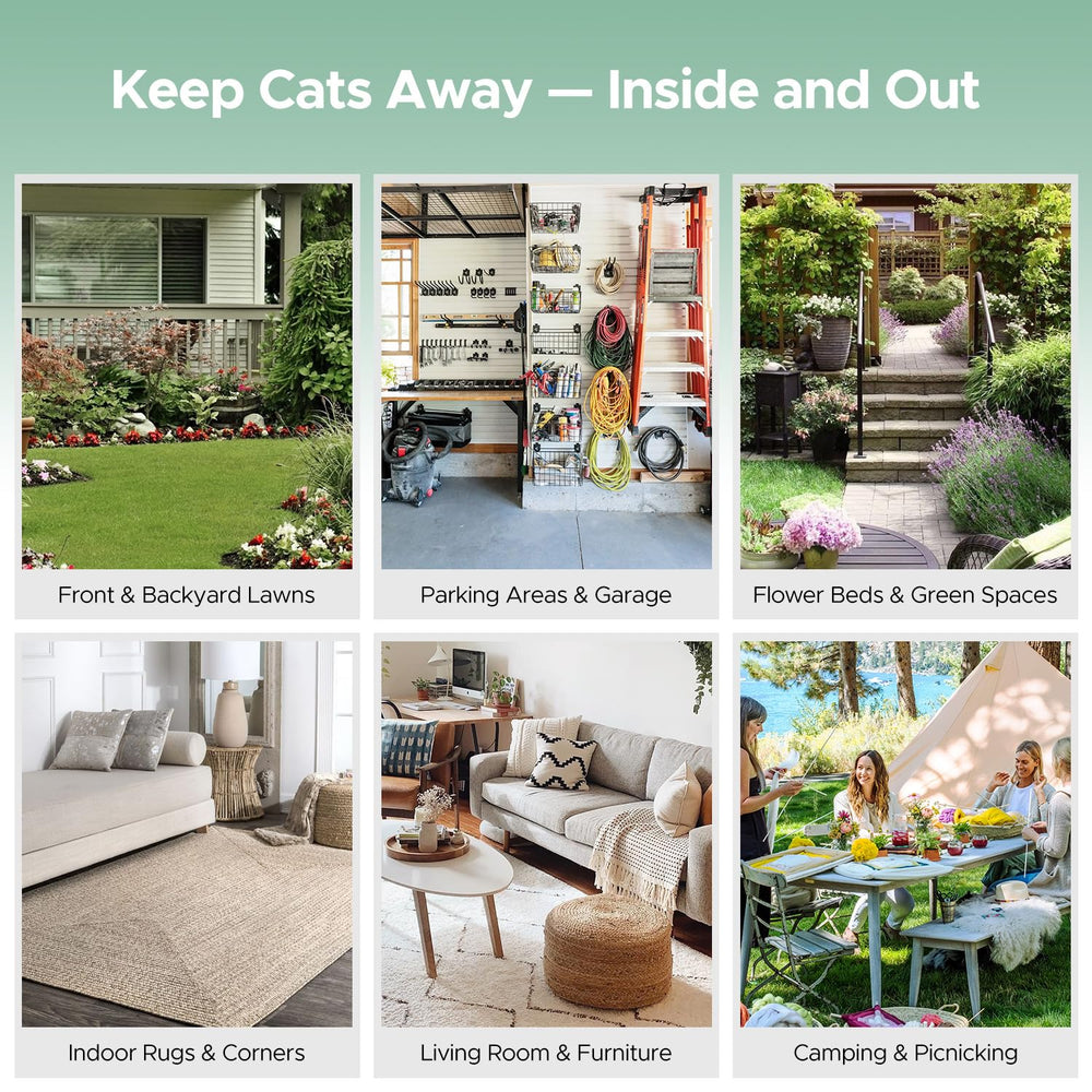 PETRIBE indoor-curtains-protection helps deter pets from scratching or peeing on fabrics