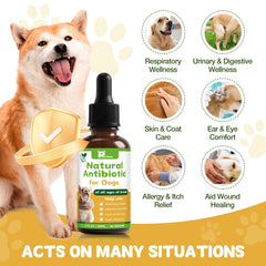 Petrivium bacon-flavor drops close-up tempts pets for easy dosing.