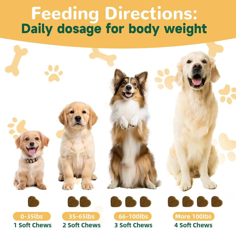 Petrivium calming chews ingredients overview highlighting natural components.