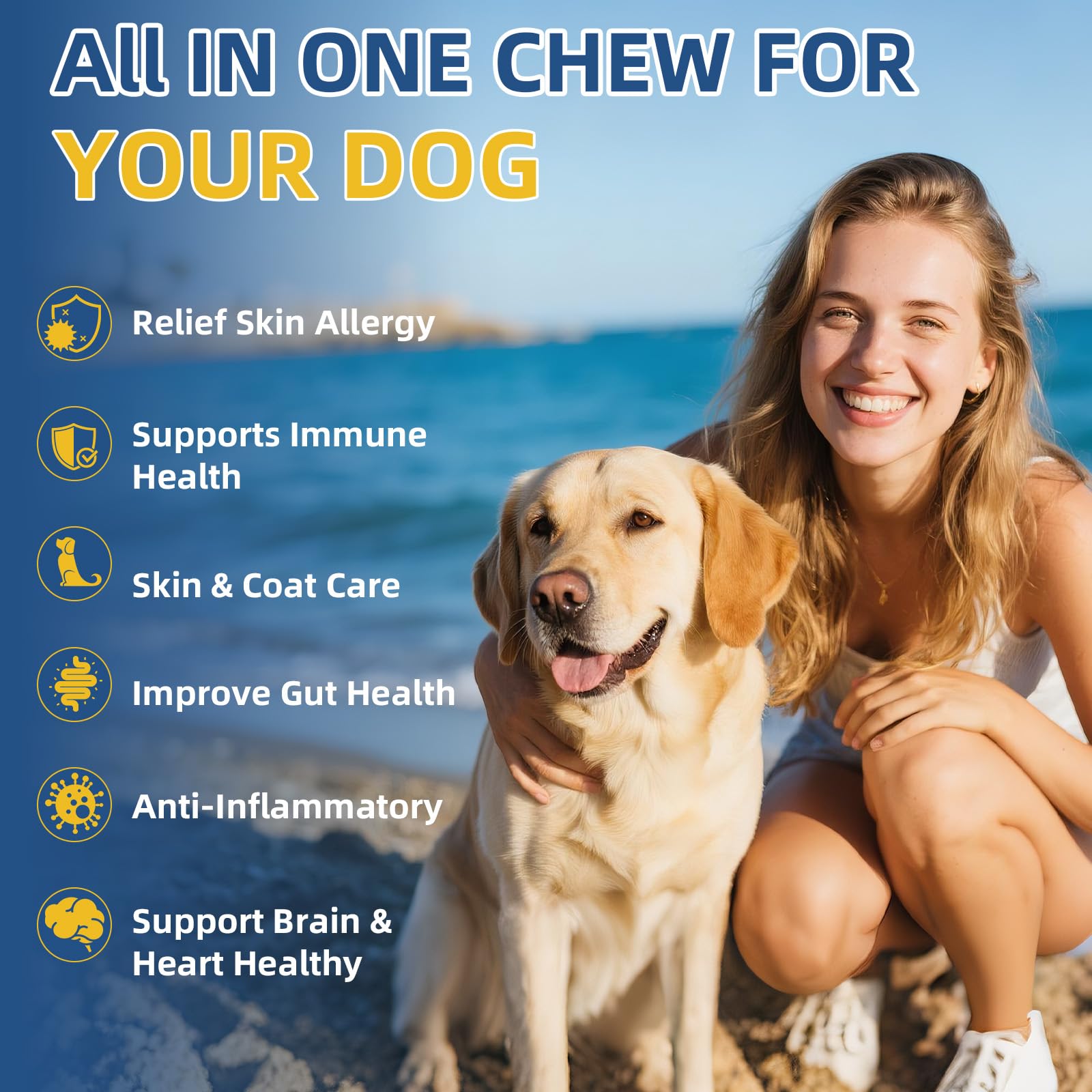 Petrivium dog probiotic pumpkin and spirulina highlight natural taste and nutrients.