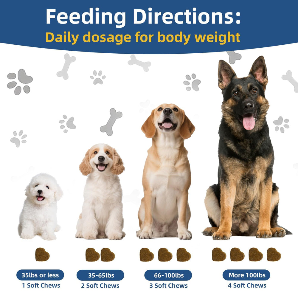 Petrivium Dogs Allergy Chews omega-3 fish oil supports healthy skin.