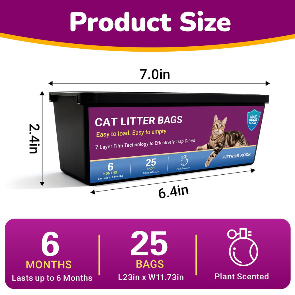 PETRUS ROCK 7-layer barrier bags improve containment during use