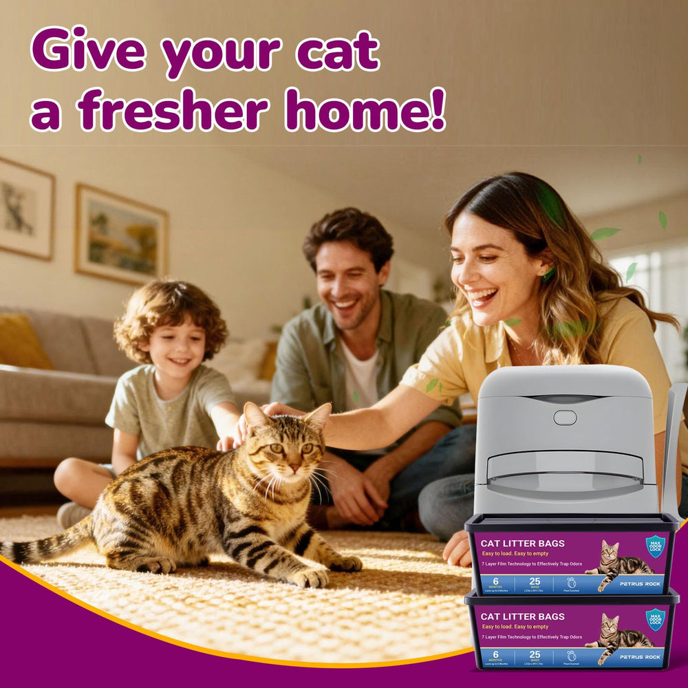 PETRUS ROCK easy-load-and-empty design simplifies bag changes