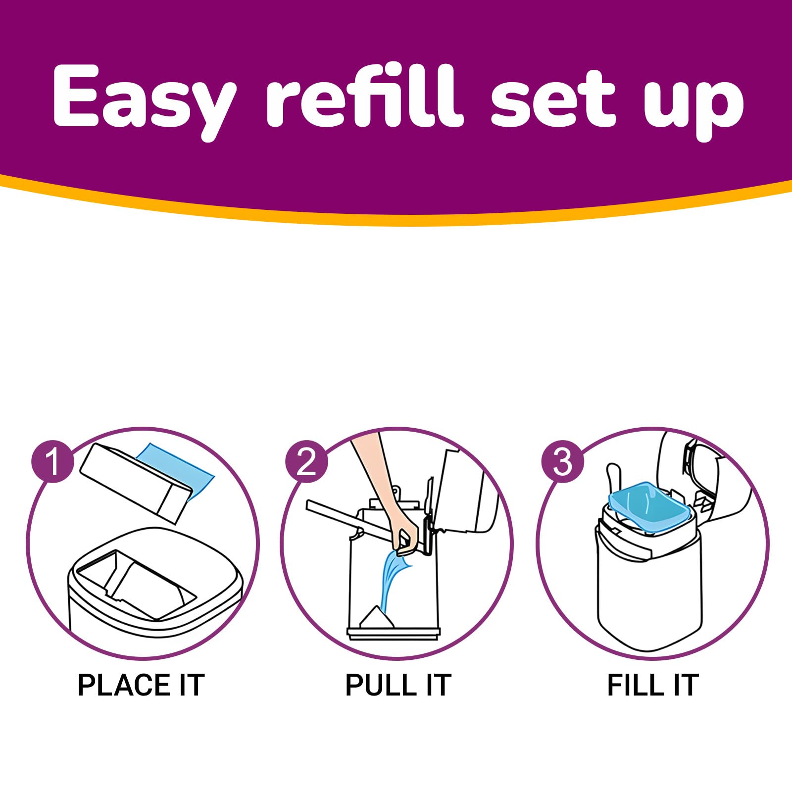 PETRUS ROCK leak-proof design prevents spills during handling