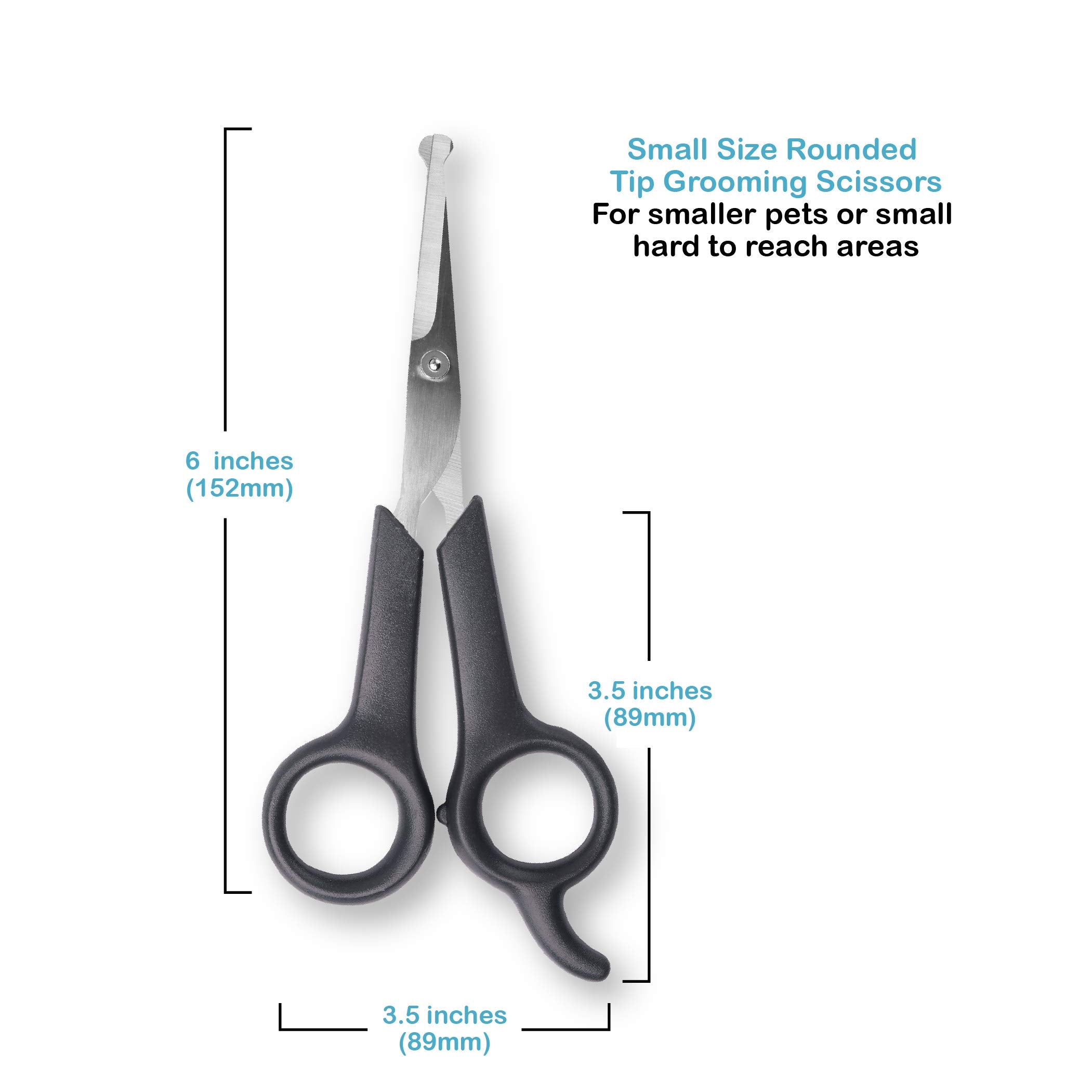 Pets First lightweight dog scissors reflect comfortable design for easy at-home grooming.