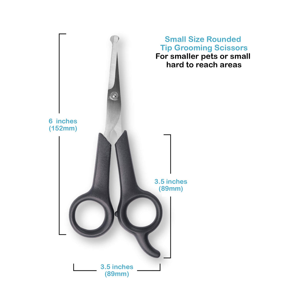 Pets First lightweight dog scissors reflect comfortable design for easy at-home grooming.