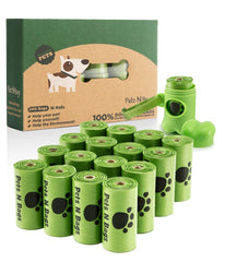 Pets N Bags poop bags with dispenser included for convenient walks
