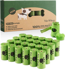 Pets N Bags poop bags refill rolls pack — convenient option for quick, on-the-go cleanup.