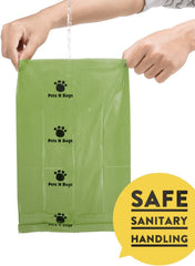 Pets N Bags compact refill roll fits standard leash dispensers.