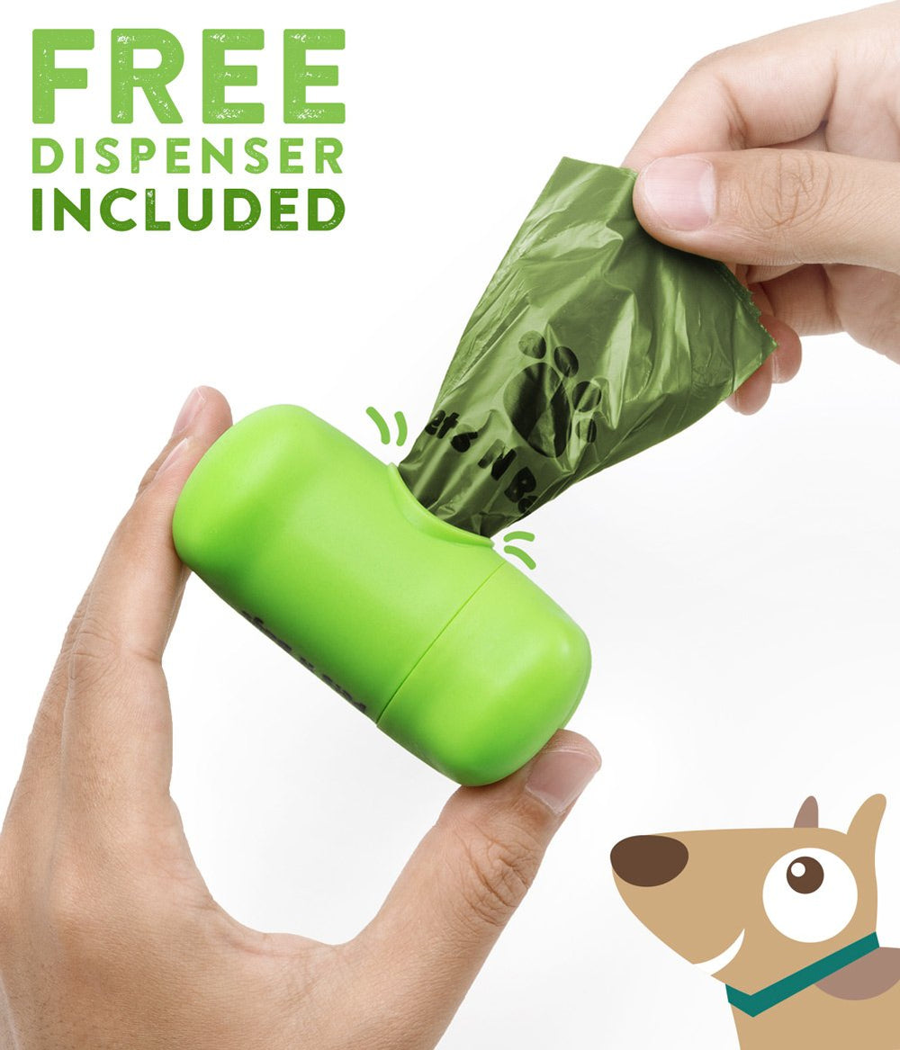 Pets N Bags unscented poop bags close-up highlight allergy-friendly scent-free use