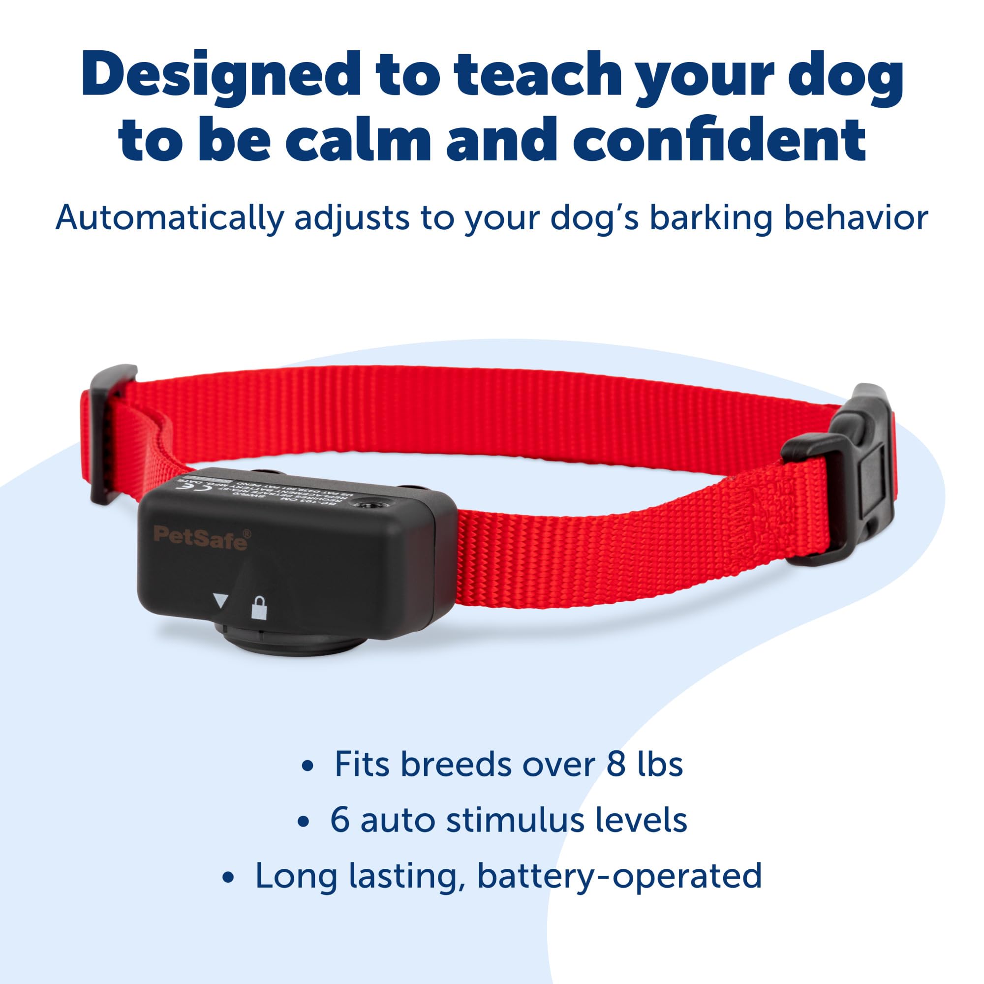 PetSafe Basic Bark Control Collar waterproof design ready for rain or splashes.
