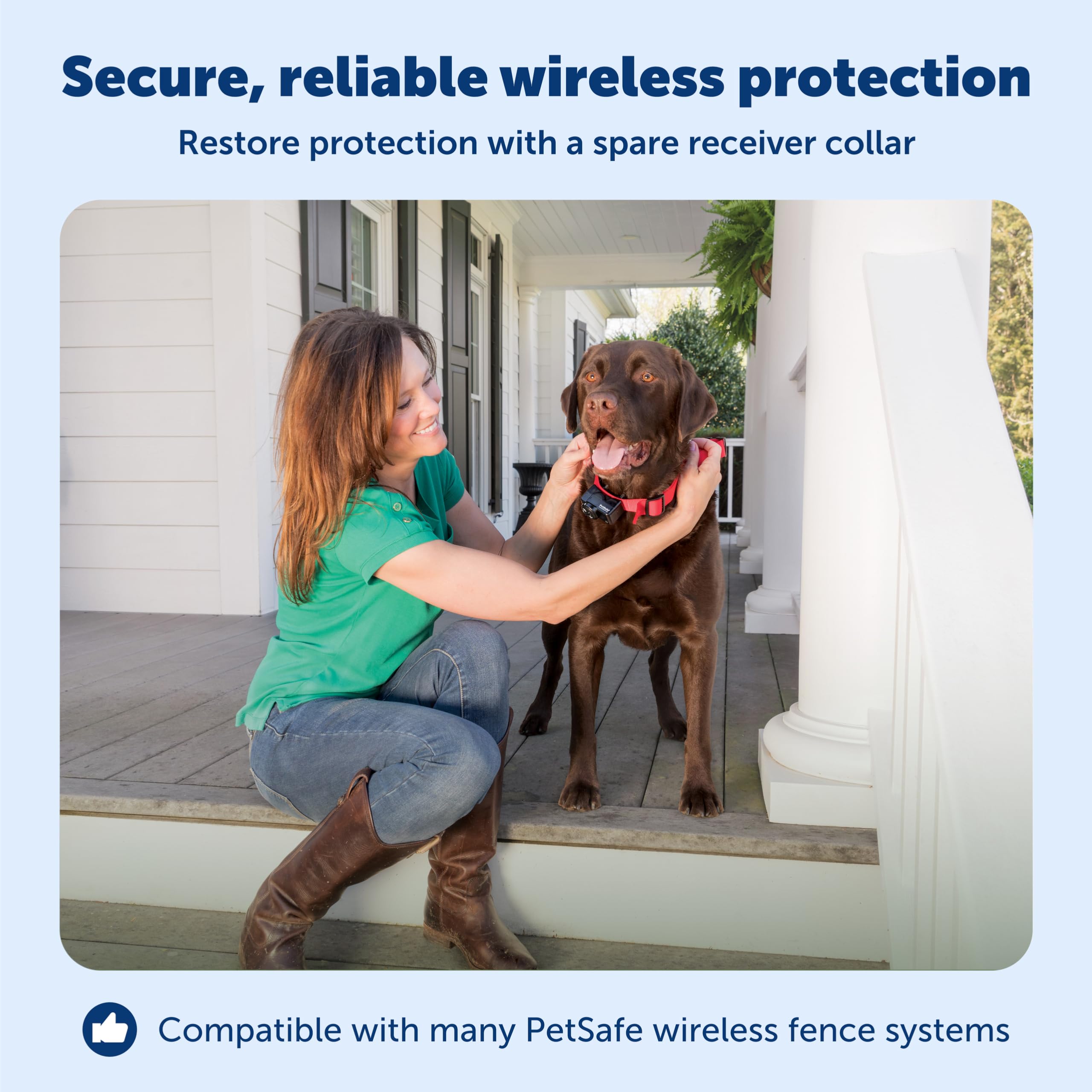 PetSafe boundary flags guide setup and visualize the fence line.