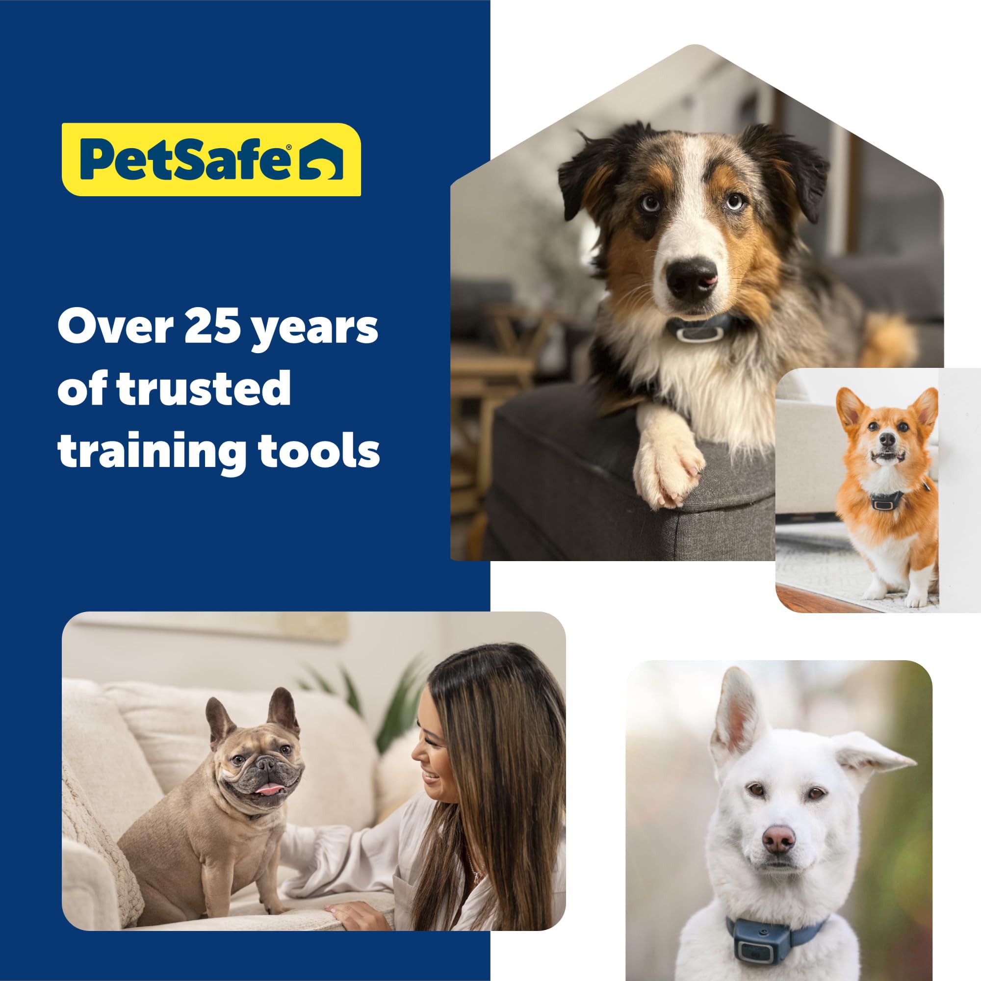PetSafe charging cable with quick-charge to keep training sessions going.
