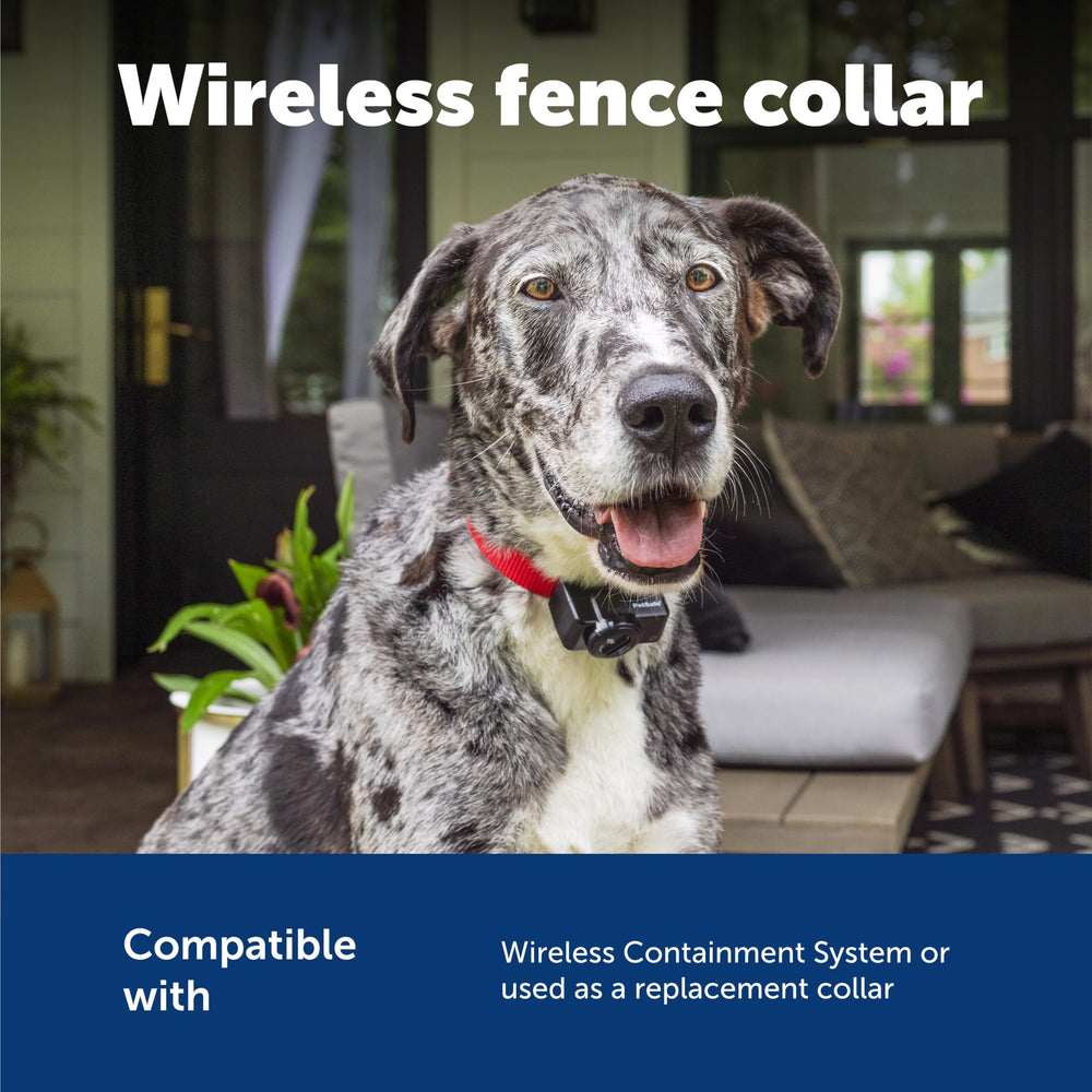 PetSafe waterproof rechargeable collar supports long training sessions.