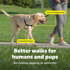 PetSafe Easy Walk Harness breathable fabric emphasizes cool, comfortable wear
